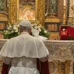 El Papa León XIV Visita el Santuario de la Madre del Buen Consejo de Genazzano