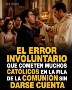 Acercarse al Altar es Hacerlo con Reverencia Para Recibir la Grandeza de Dios con Amor y Pureza