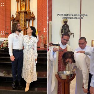 Del Ateísmo a la Fe Católica: Popular Pareja de Influencers Recibe el Bautismo a los 30 Años