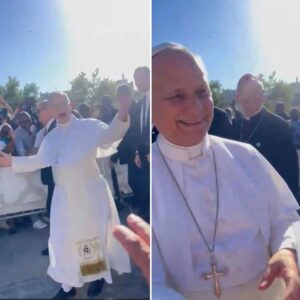 La Alegría del Papa León al Encontrar a los Agustinos en París